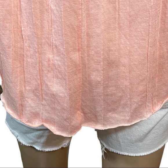 American Eagle peach BoHo peasant top - Picture 8 of 12